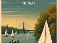 La régate des 6 heures du Yacht Club Chalon se déroule ce dimanche 