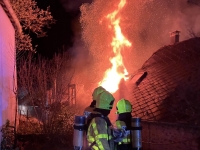 Une nouvelle maison d’habitation détruite par les flammes à Anost