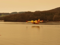 Deux Canadair et 140 pompiers déployés dans le Morvan pour un exercice incendie de grande ampleur 