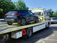 Sur l'A6, au niveau de Châtenoy le Royal, il est contrôlé à 163 km/h, positif au cannabis avec un permis probatoire 