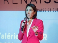 ELECTIONS EUROPEENNES - Valérie Hayer, cheffe de file Renaissance, s'est posée à Dijon 