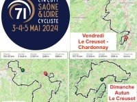 CYCLISME (52ème Circuit de Saône et Loire) : Tout savoir sur le parcours, les horaires, les difficultés des 3 étapes
