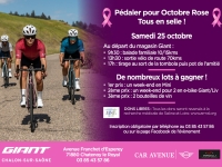 OCTOBRE ROSE - Giant Châtenoy le Royal se mobilise 