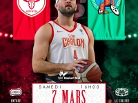 ELAN CHALON - BASKET FAUTEUIL - Chalon reçoit Lannion ce samedi 7 mars à l'Annexe 