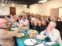 AVF Chalon n’a pas oublié de fêter Noël au cours d’un repas convivial 