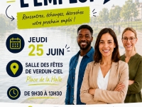 Forum de l'emploi ce jeudi à Verdun-Ciel avec plusieurs dizaines d'offres à pourvoir 