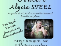 Alycia Steel en concert le 15 novembre à Lessard-le-National 