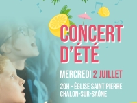 Le concert d'été de la Maîtrise Saint-Charles vous donne rendez-vous ce mercredi 2 juillet 