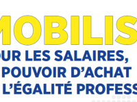 INTERSYNDICALE DU 13 OCTOBRE - La CFDT appelle à la mobilisation pour la défense des salaires 