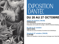 L'Exposition Dantec à la bibliothèque de Saint-Marcel est jusqu'au 27 octobre 