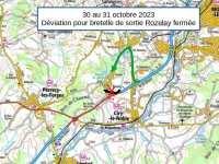 Travaux de mise à 2 × 2 voies de la RCEA entre Ciry-le-Noble et Génelard