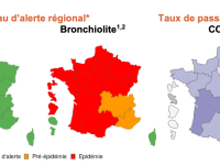 BRONCHIOLITE - La Bourgogne-Franche Comté passe en rouge 
