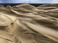 Après la tempête Domingos, les images de la dune du Pilat redéssinée 