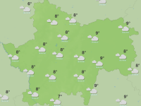 Grisaille et averses pour cette première semaine de 2024 en Saône et Loire 
