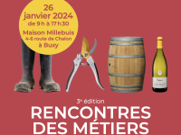 La 3e Edition des rencontres des métiers de la vigne à la cave est annoncée à Buxy 