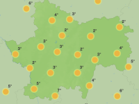 Une semaine de reprise plutôt ensoleillée en Saône et Loire mais sortez les laines ! 