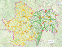 NEIGE - Une grande moitié de la Saône et Loire perturbée 