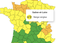 Le département de Saône-et-Loire reste placé en vigilance jaune neige-verglas jusqu'à demain soir.