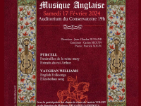 L'Ensemble Vocal de Bourgogne vous donne rendez-vous pour un spécial musique anglaise au Conservatoire 