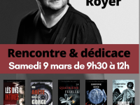 Rencontre & dédicace avec Christophe Royer à Chagny 