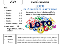 Loto de l'Amicale des Charreaux le dimanche 24 mars 