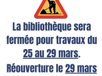 A Châtenoy le Royal, fermeture de la bibliothèque municipale pour travaux 