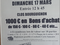 Loto du Comité de bienfaisance du Plateau Saint Jean ce dimanche 