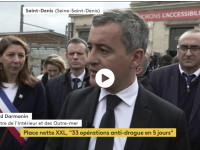 Les opérations "place nette XXL" ont permis "1 738 interpellations" depuis leur début, annonce Gérald Darmanin