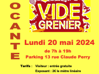 La Brocante de La Croix Rouge chalonnaise ce lundi 20 mai 