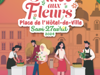 Place aux fleurs revient le samedi 27 avril à Chalon 