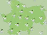 Sortez les parapluies... c'est parti pour au moins une quinzaine de jours d'averses en Saône et Loire 