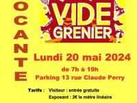 La brocante de La Croix-Rouge de Chalon annoncée pour le 20 mai 