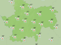 Après-midi orageux annoncé en  Saône et Loire 