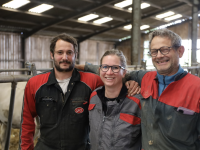 Pour la production de lait en Saône et Loire, la coopération entre producteurs et laiterie est indissociable