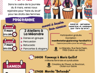 Le Planning Familial 71 co-organise, cette année encore, une manifestation pour la Journée de lutte pour les doits des femmes le 8 mars. 