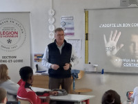 La Société des Membres de la Légion d'Honneur de Saône et Loire poursuit ses actions de sensibilisation 