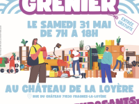 Le vide-greniers du COSCA est annoncé au Château de la Loyère le 31 mai