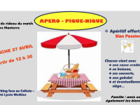 Apéro pique-nique en lever de rideau du match Elan Chalon/Nanterre 