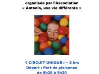 Randonnée pédestre le 11 mai à Saint Léger sur Dheune au profit d'Antonin
