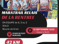 Il est temps de vous inscrire pour le Maratrail relais de Courir Moroges 
