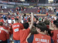 BASKET BETCLIC ELITE - Un public en liesse après la fessée magistrale administrée à Monaco 