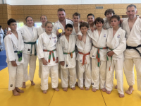 Les judokas du Budokan en stage avec un champion Olympique 