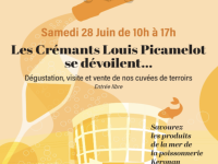 Le 28 juin, la Maison Picamelot vous invitent à déguster les crémants de Bourgogne 
