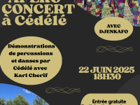 Apéro-concert avec Cédélé ce dimanche à Givry 