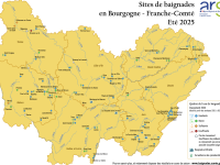 Quelle est la qualité des eaux de baignade en Bourgogne-Franche Comté ? 