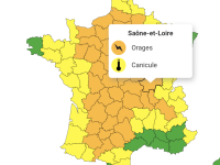 ORAGES - La Saône et Loire passe en vigilance orange 