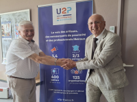 Alain Chandioux succède à Jean-Claude Brady à la Présidence de l'U2P Bourgogne Franche-Comté.
