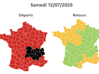 Départs en vacances : vendredi et samedi classés rouge partout en France pour le week-end du 14 juillet... 