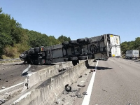 L'autoroute A7 coupée pendant plus de 6h, direction Marseille, suite à un accident à hauteur de Montélimar