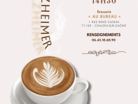 Le prochain café Alzheimer organisé à Chalon à la brasserie Au Bureau le vendredi 8 août